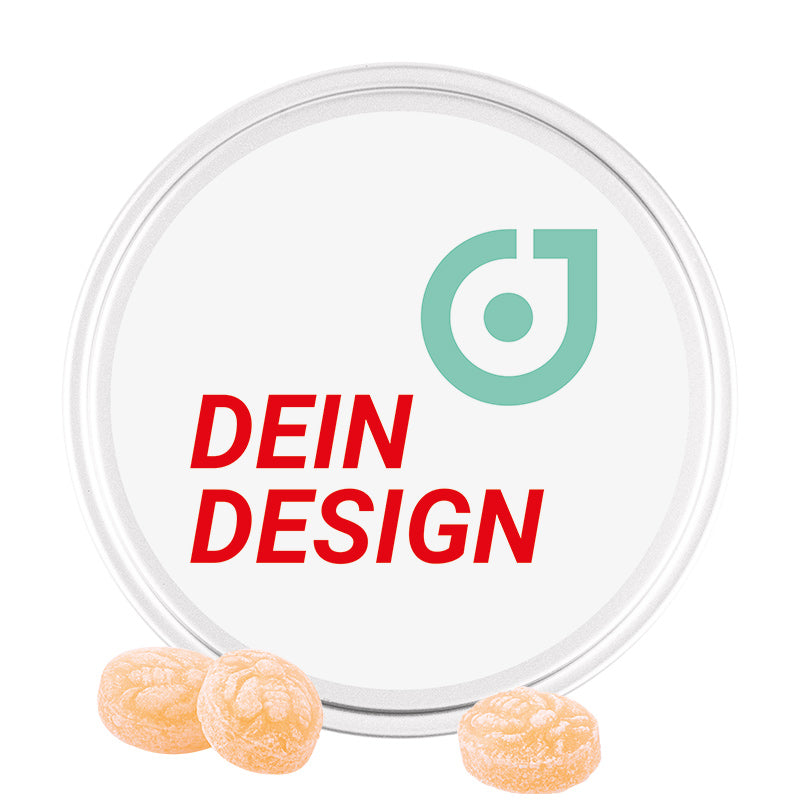 Midi tin sweets with honey