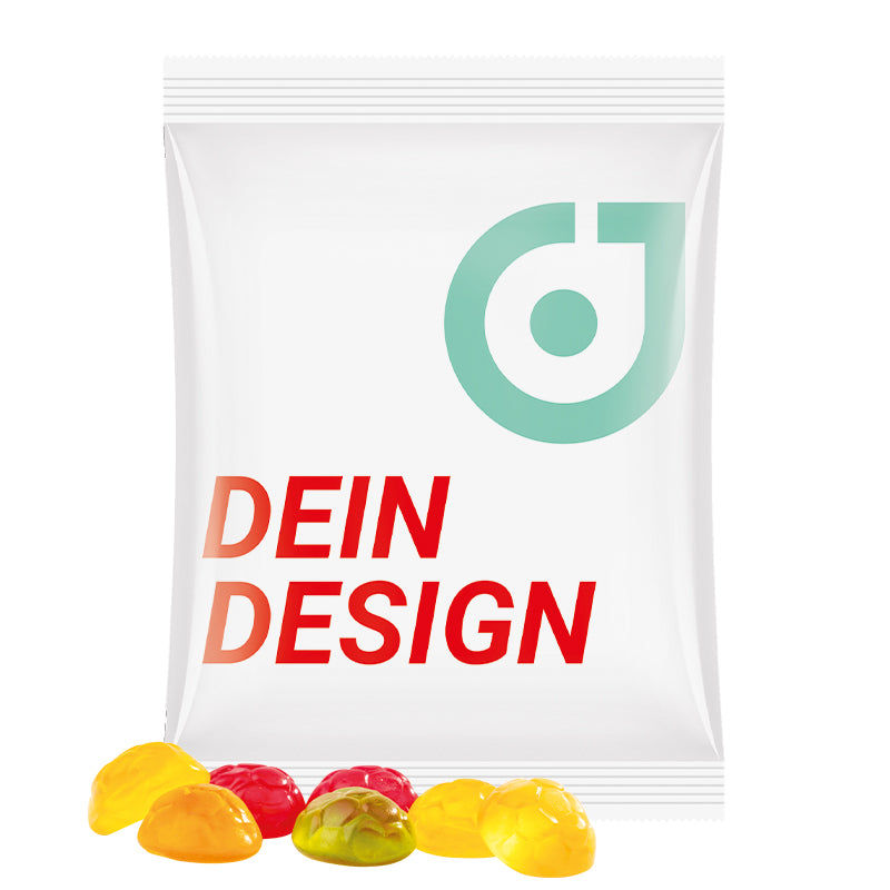 Maxi bag 50 g Trolli fruit jelly gums Football