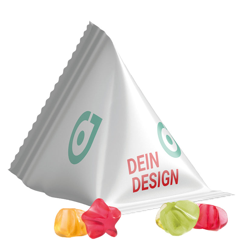Tetraeder Trolli Fruchtgummi Sterne