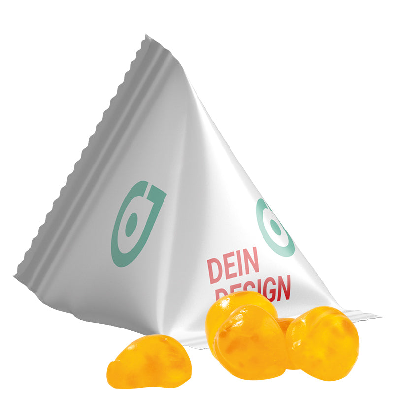 Tetraeder 15 g Trolli Vitamin-Fruchtgummi