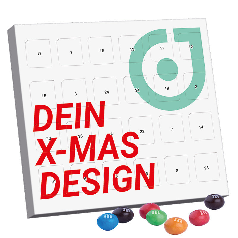 XS Advent calendar M&M's Crispy