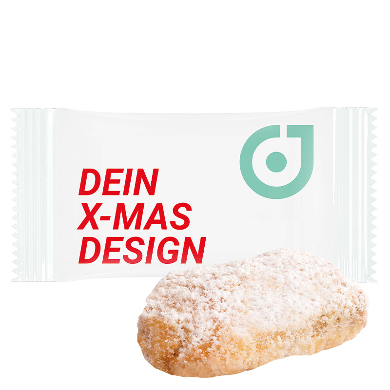 Stollen confectionery with fine marzipan
