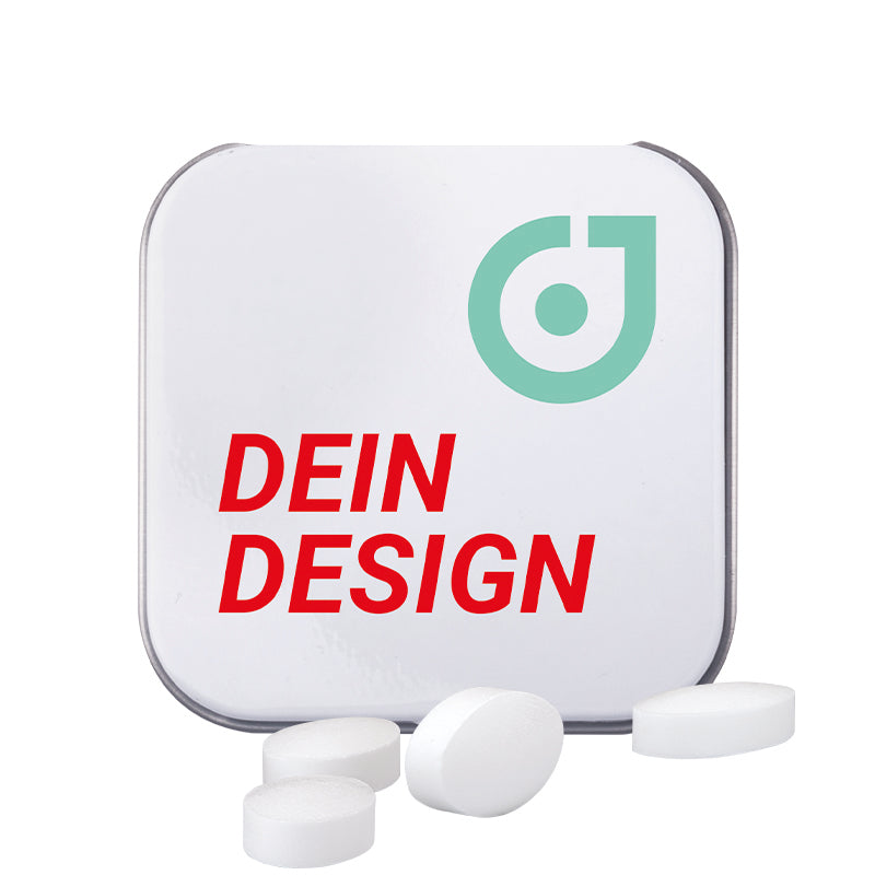 Square tin Pfeffi peppermint