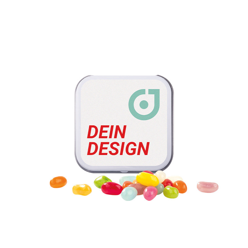 Square Tin, Jelly Beans