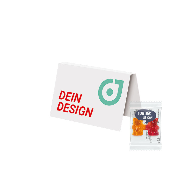 Promotion Card Business Card Format Team jelly bears fruit, standard design