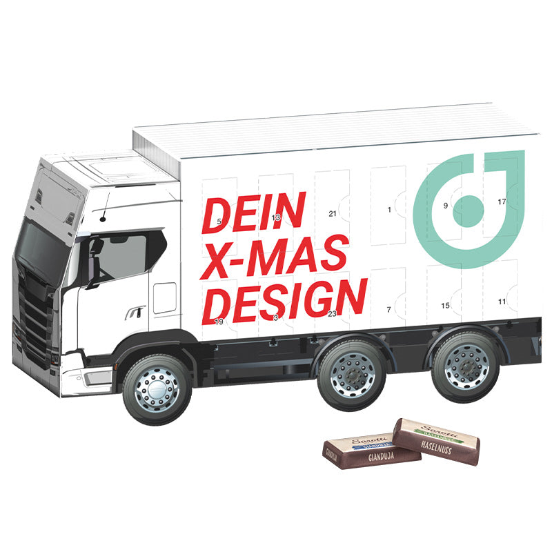 Advent calendar truck Sarotti