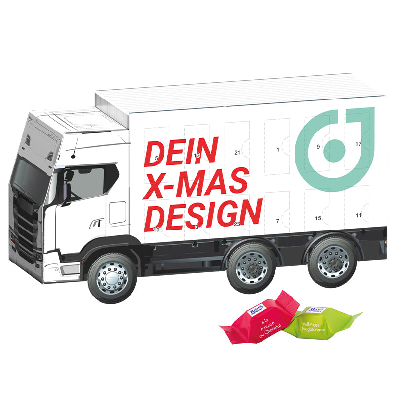 Advent calendar truck Ritter SPORT