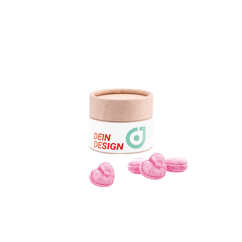 Paper Can Eco Mini, mulled wine heart sweets