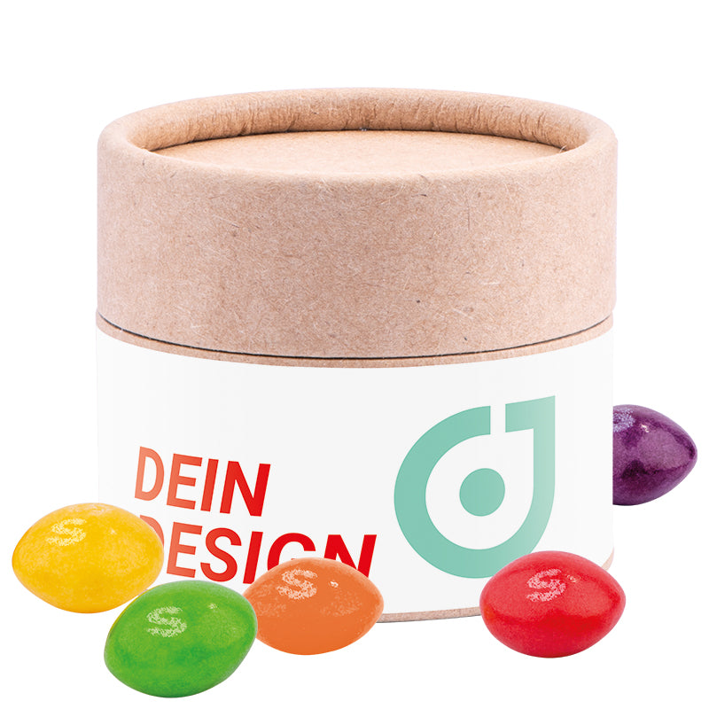 Paper can eco mini Skittles candy