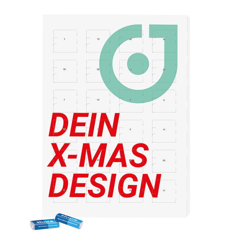 Marken Wand Adventskalender share