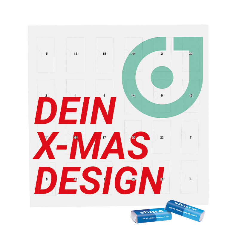 Täfelchen Adventskalender share