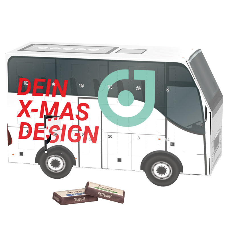 Advent calendar bus Sarotti