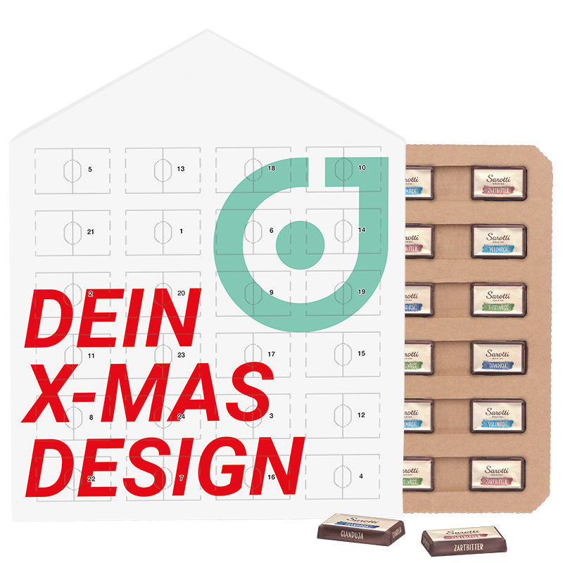 Mini bar Advent calendar house Eco Sarotti