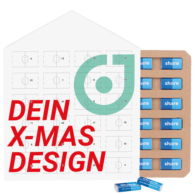 Mini bar Advent calendar house Eco share