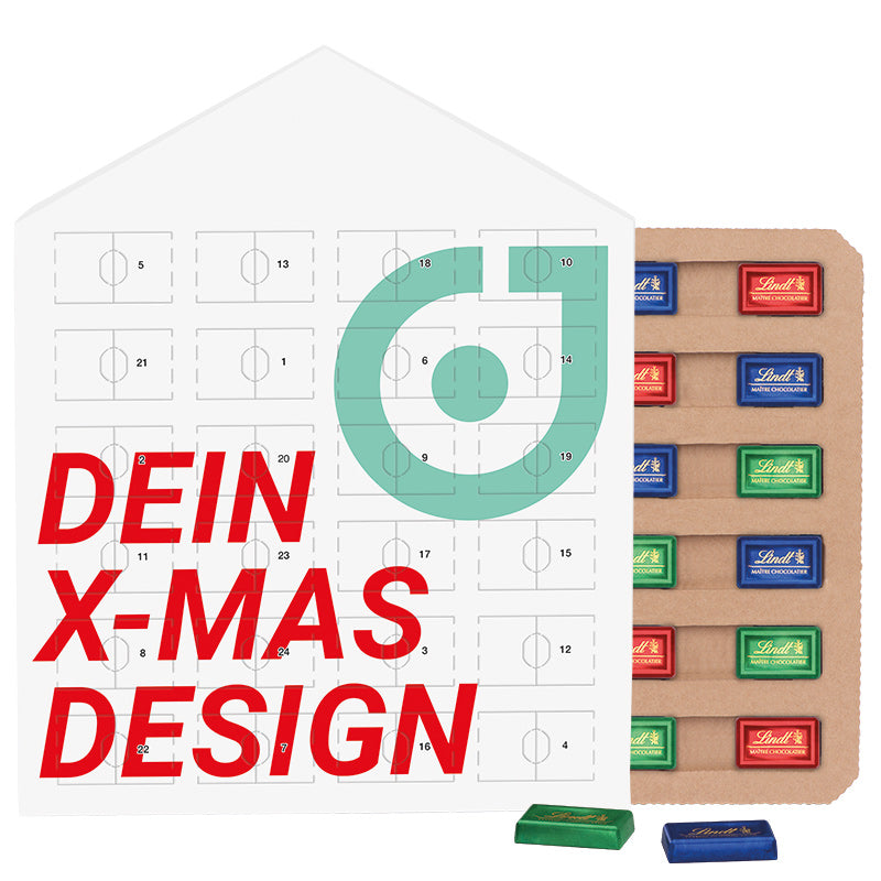 Täfelchen Adventskalender Haus Eco