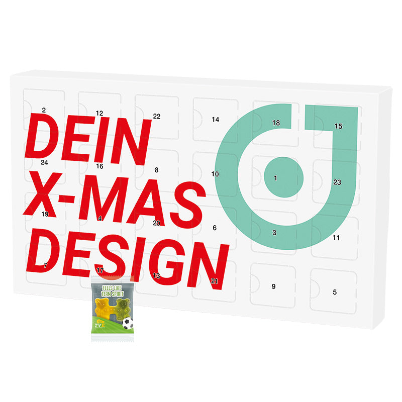 Advent calendar eco L Trolli team jelly bears