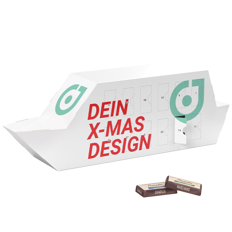 Advent calendar boat Sarotti