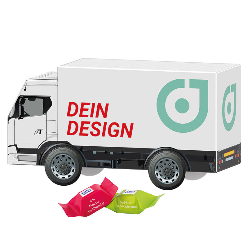 3D present truck Ritter SPORT