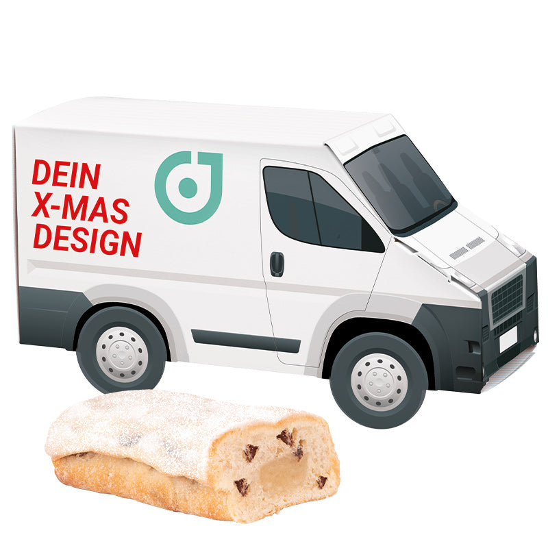 3D Präsent Transporter KuchenMeister Ministollen