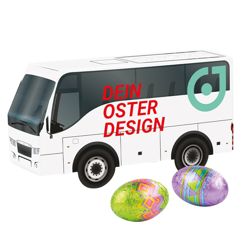3D present bus easter
