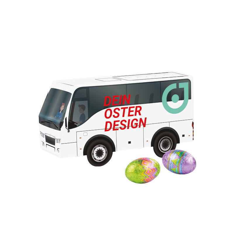 3D Präsent Bus Ostern