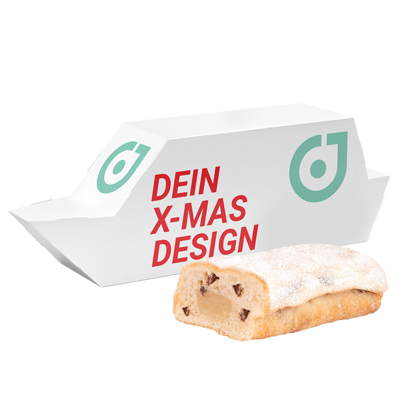 3D present boat KuchenMeister mini stollen