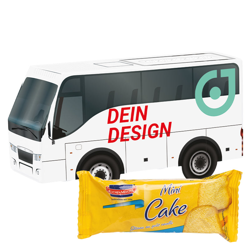 3D present bus snacks
