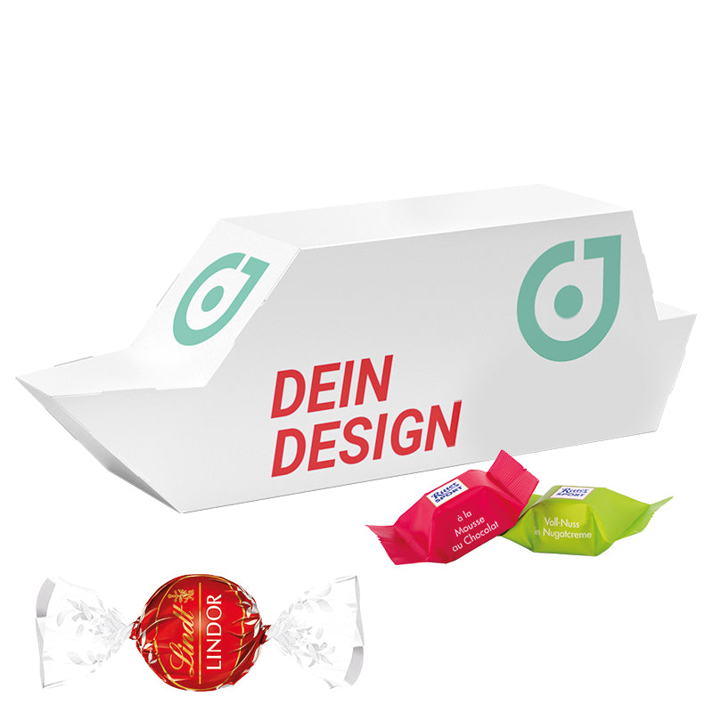 3D present boat chocolate