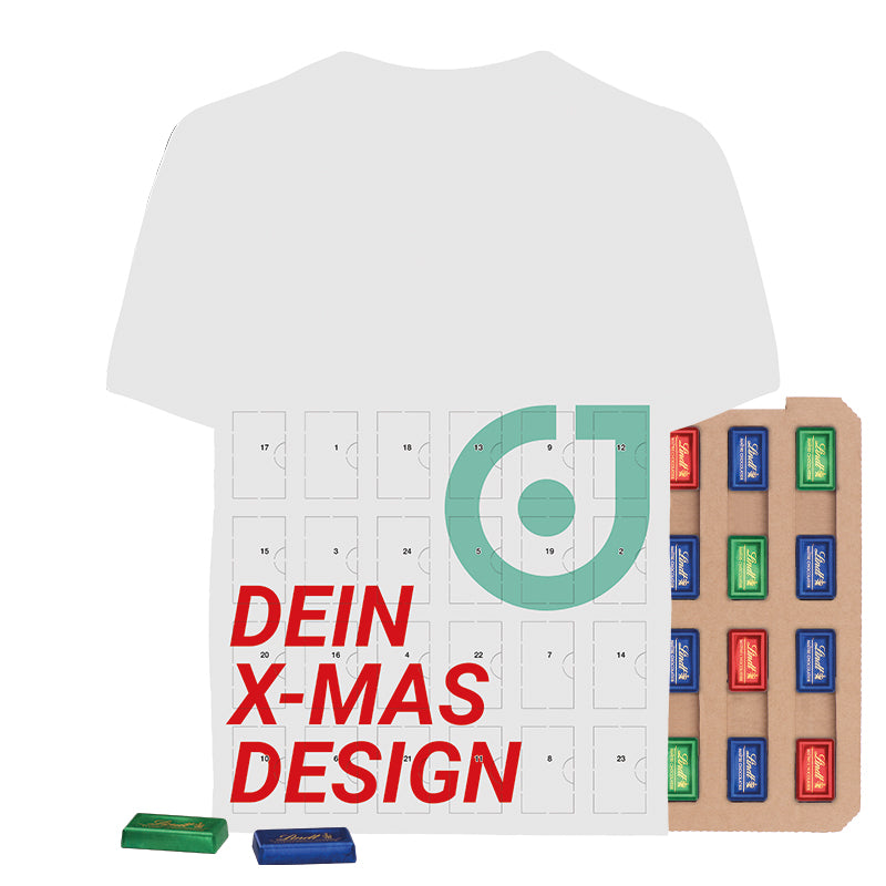 Mini bar advent calendar jersey ECO Lindt