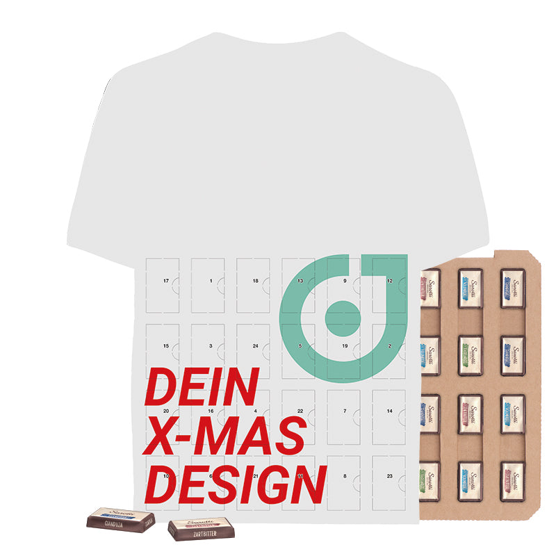 Mini bar advent calendar jersey ECO Sarotti