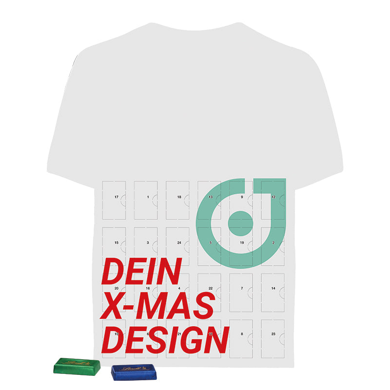 Täfelchen Adventskalender Trikot Lindt