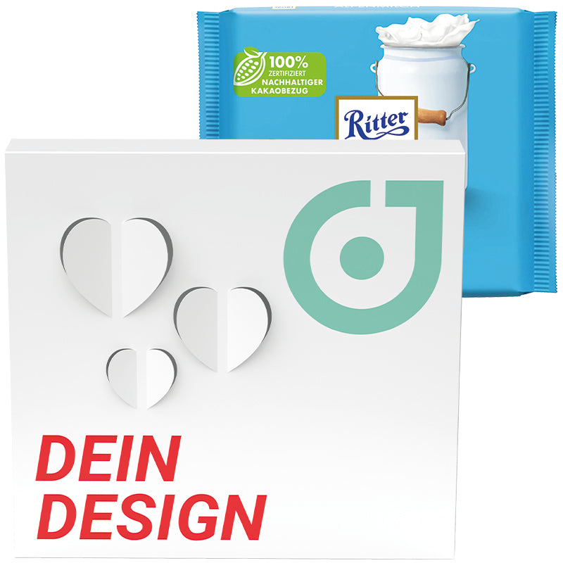 Gift box premium heart Ritter SPORT