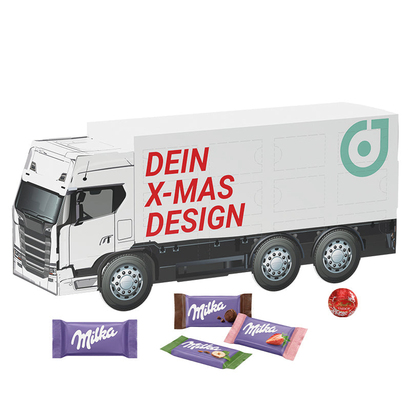 Advent calendar truck long