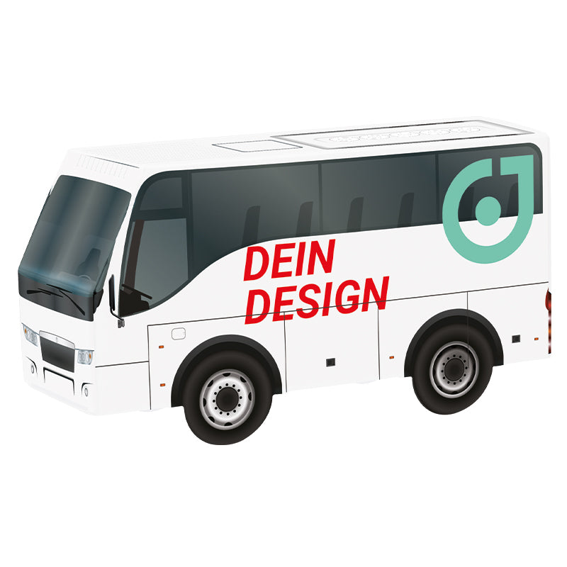 3D Präsent Bus individuelle Befüllung