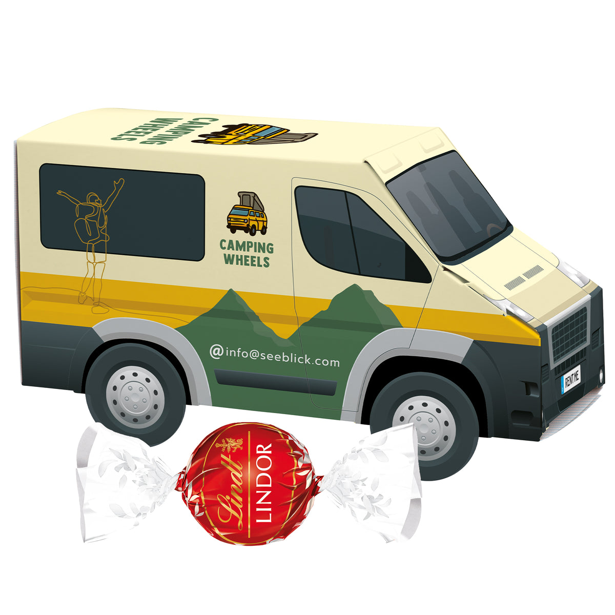 3D Präsent Transporter Lindt