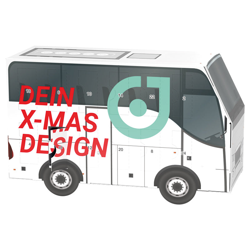 Advent calendar bus