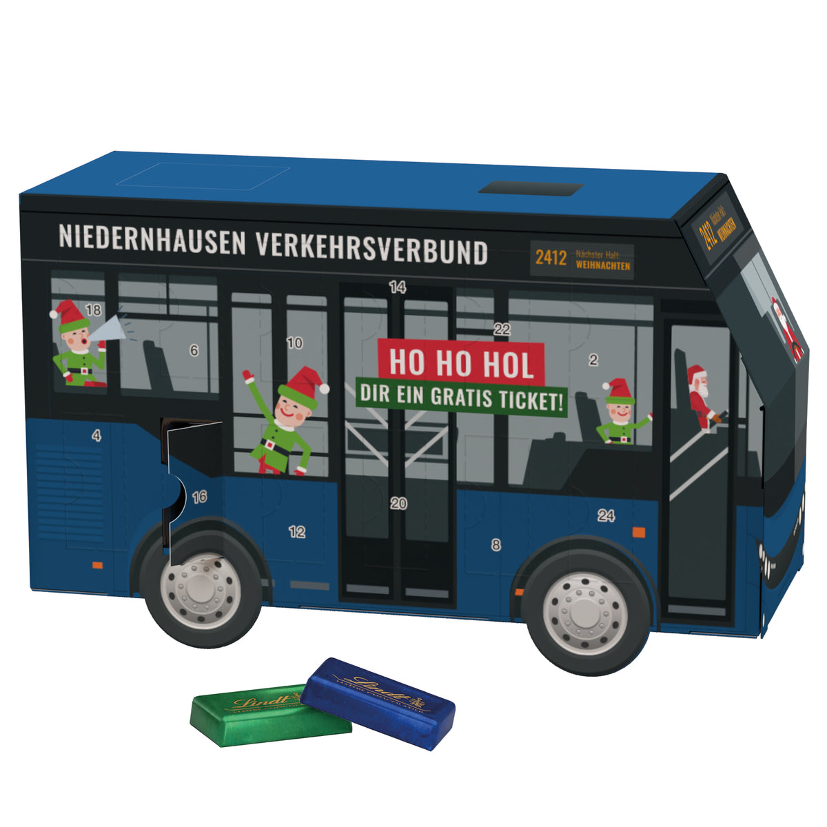Adventskalender Bus Lindt
