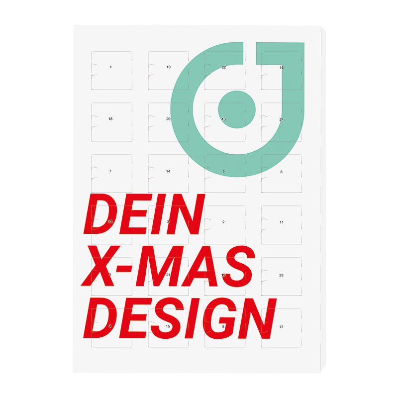Brand wall advent calendar