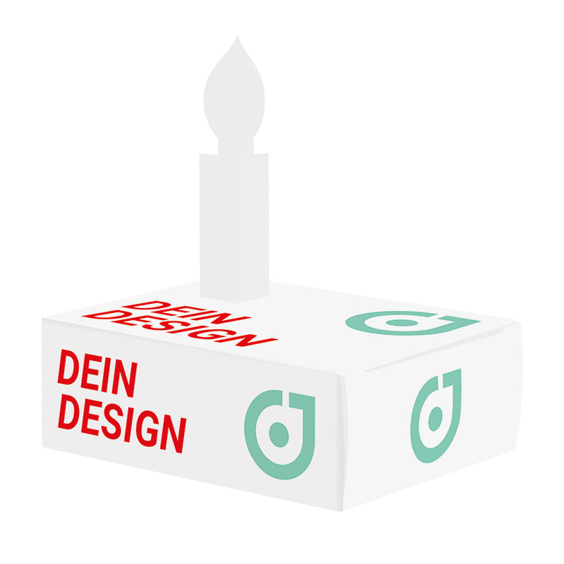 Minikuchen in Gratulationsbox