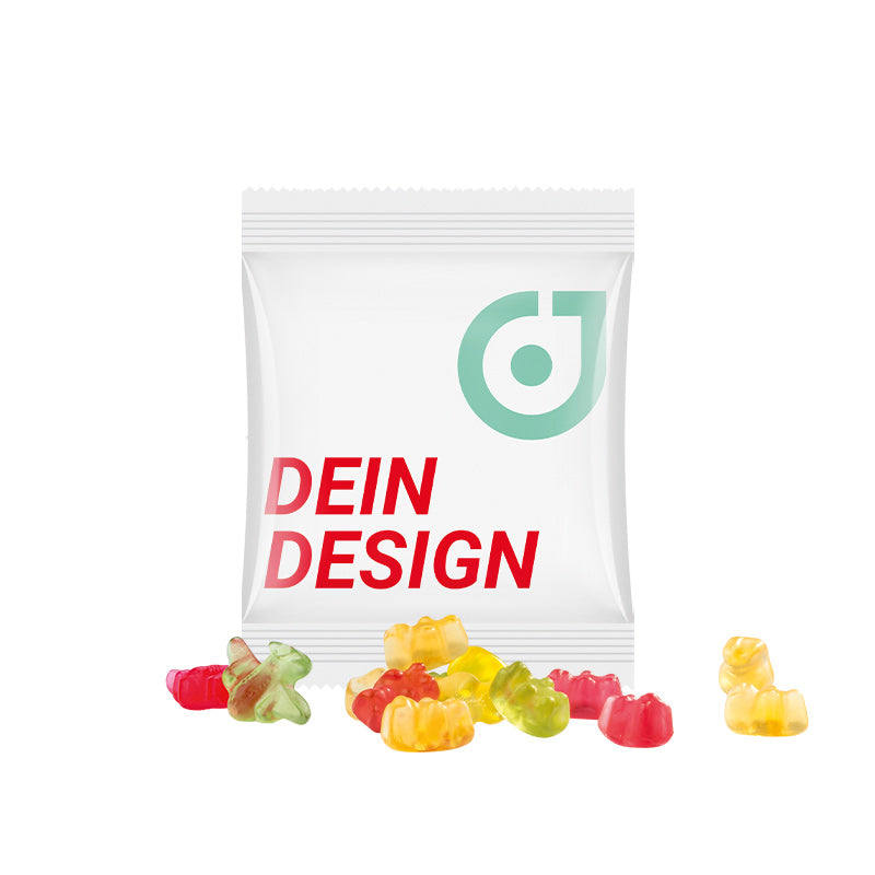 Fruchtgummi Minitüte Standardformen, 10 g