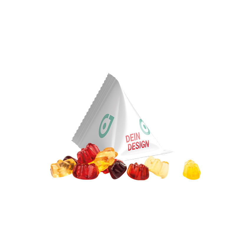 Tetrahedron Fruit Juice Jelly Bears