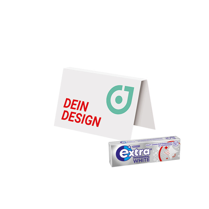 Promotion Card, Business Card Format Extra Professional Gum