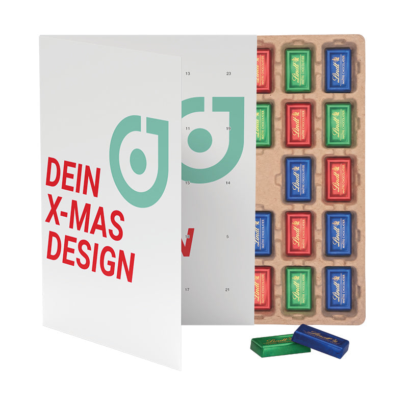 Premium desk Advent calendar Flip Cover Eco portrait