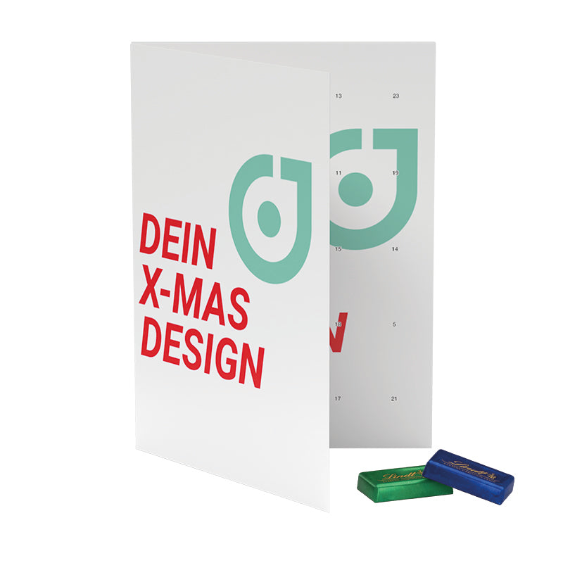 Premium desk Advent calendar Flip Cover portrait