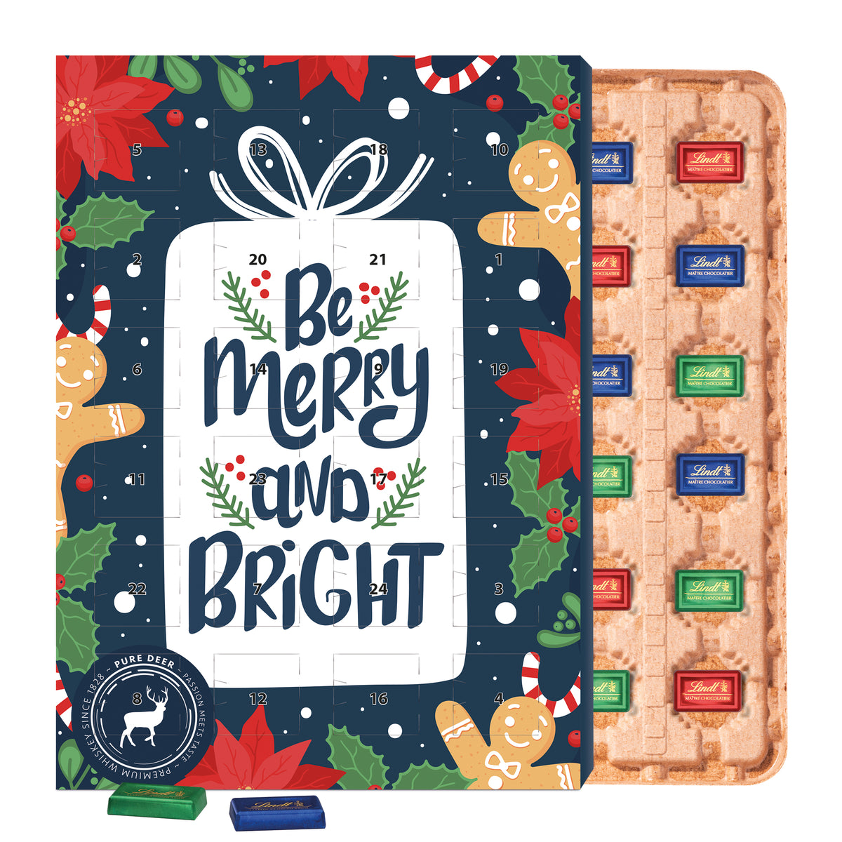 Brand wall advent calendar eco