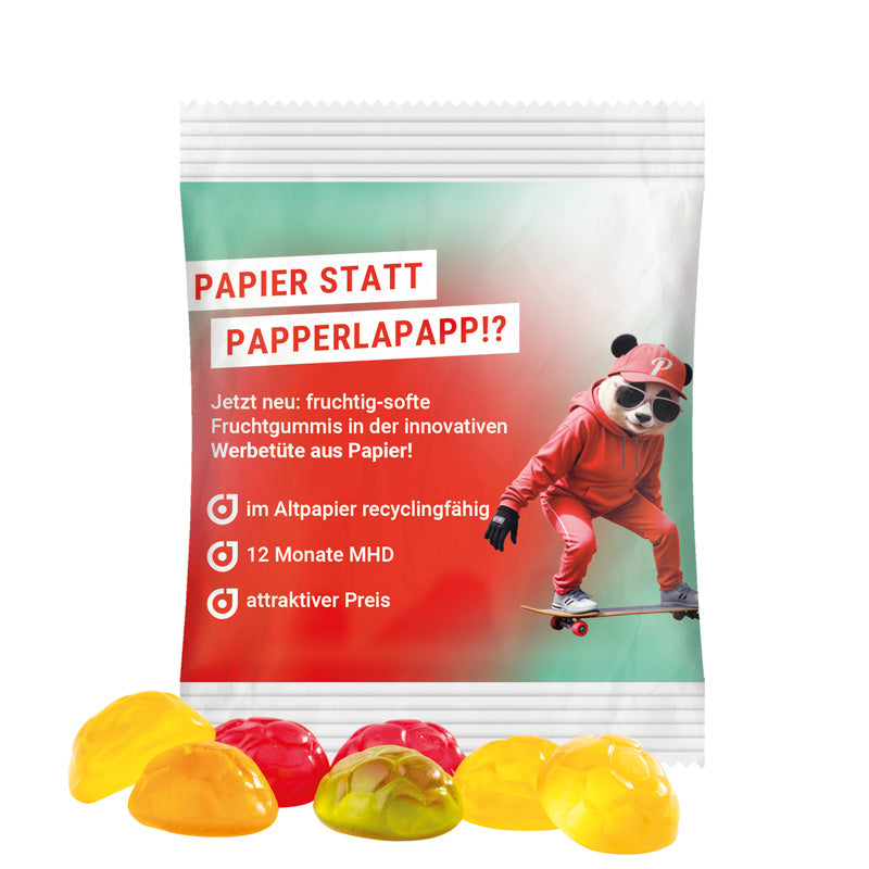 Minitüte 15 g Trolli Fruchtgummi Fußbälle
