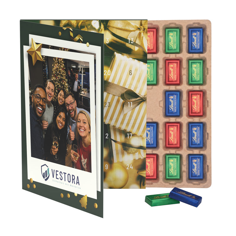 Premium desk Advent calendar Flip Cover Eco portrait