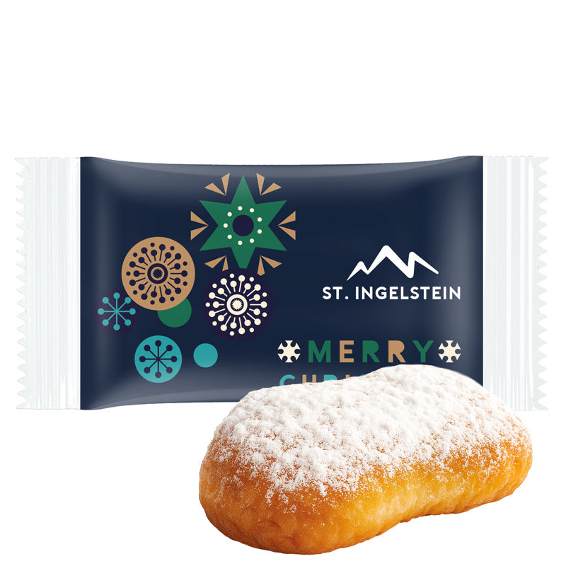 Stollen confectionery with fine marzipan