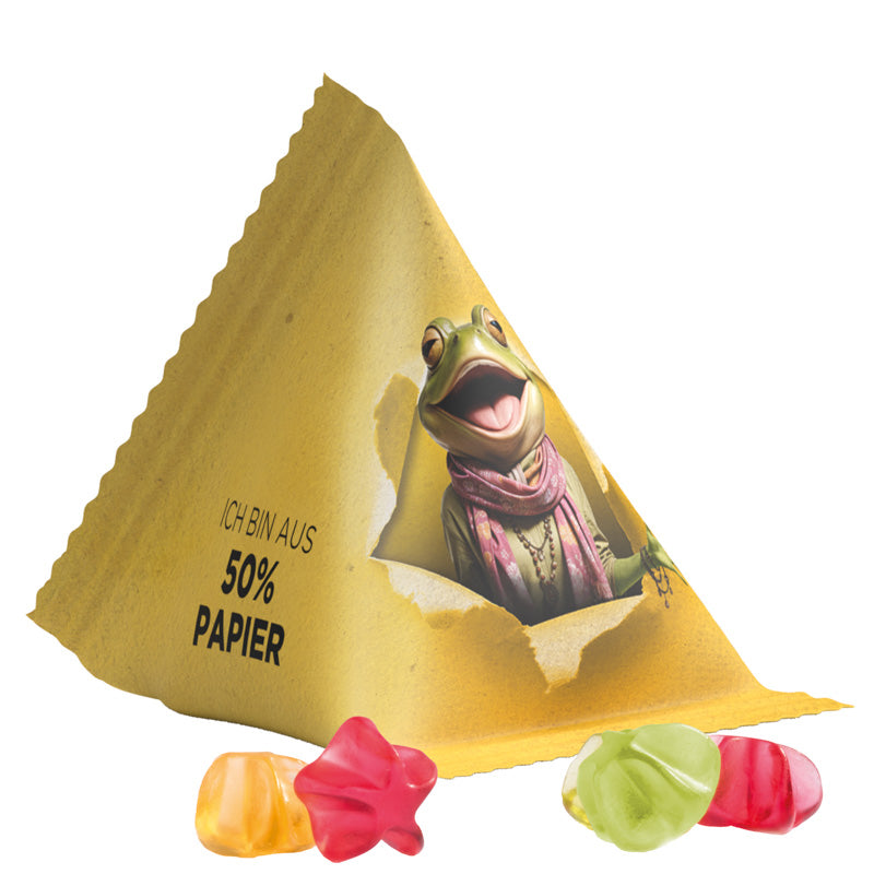 Tetraeder Trolli Fruchtgummi Sterne